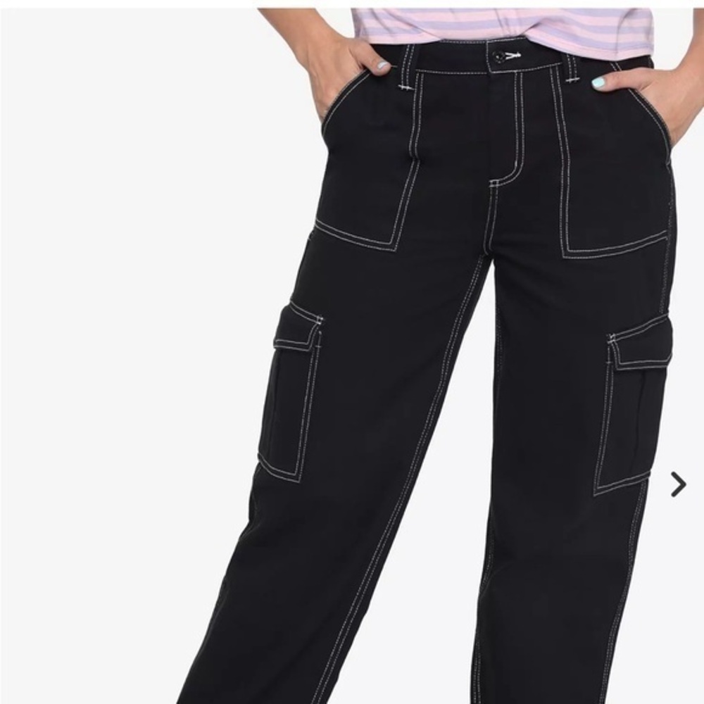 wide leg high rise carpenter jeans. Size 7.